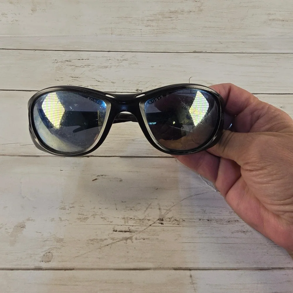 AOSafety AOS Rival Z87 Sunglasses Black Wrap Sport Safety‎ Glasses Taiwan
